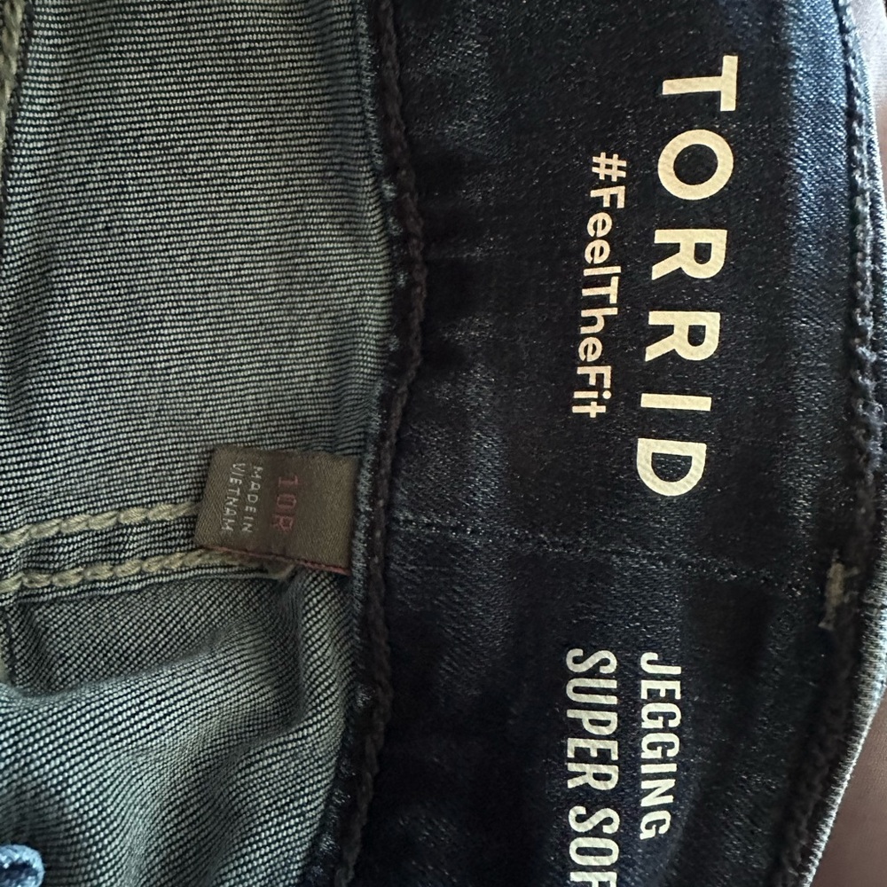 Torrid Dark Blue Jegging - Picture 4 of 4
